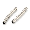 Non-Tarnish 304 Stainless Steel Tube Beads STAS-B047-27A-P-2