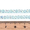 Transparent Glass Beads Strands X-EGLA-N016-3mm-01-4