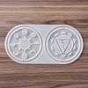 Meditation Yoga Pendants Cup Mat Silicone Molds DIY-B056-02C-5