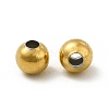 304 Stainless Steel Round Beads X-STAS-P319-09A-G-1