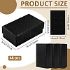 48Pcs Cardboard Jewelry Boxes CBOX-BC0001-55-2