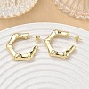 Brass Stud Earrings KK-CBAD851-27G-1