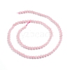 Natural Rose Quartz Beads Strands G-E560-E07-4mm-2