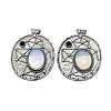 Opalite Oval Pendants G-Q165-03AS-06-1