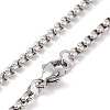 201 Stainless Steel Chain NJEW-C034-13P-5