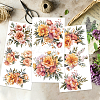 3 Sheets 3 Styles PVC Waterproof Decorative Stickers DIY-WH0404-054-4