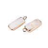 Natural Freshwater Shell Pendants SHEL-N036-05-2