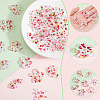   32Pcs 8 Style Transparent Acrylic Pendants TACR-PH0001-49-5