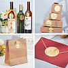 Self Adhesive Gold Foil Embossed Stickers DIY-WH0211-290-7