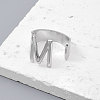 Non-Tarnish 201 Stainless Steel Finger Rings RJEW-H223-04P-M-2