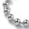 304 Stainless Steel Ball Chain Necklaces CHS-F009-01H-45cm-P-2