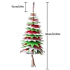 Non-woven Fabrics Christmas Tree Pendant Decorations PW-WGBBAD2-01-1