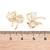 Brass Micro Pave Cubic Zirconia Pendants KK-P271-05G-C-3