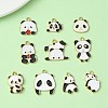 10Pcs 10 Style Alloy Enamel Pendants ENAM-YW0003-69-2