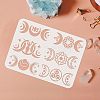 Plastic Reusable Drawing Painting Stencils Templates DIY-WH0202-355-3