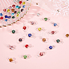 Glass Rhinestone Pendants PALLOY-PH0013-66-4