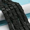 Natural Lava Rock Beads Strands G-C084-E08-03-2