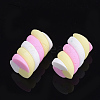 Handmade Polymer Clay Beads CLAY-S091-04-2