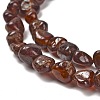 Natural Garnet Beads Strands G-P497-01E-70-4