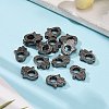 Tibetan Style Alloy Bead Frames LS-X-TIBEB-A123963-B-LF-4