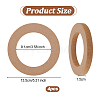 Wooden Spacer Ring for Car Speaker DIY-WH0430-396A-2