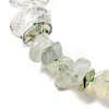 Natural Quartz Crystal & Prehnite Beads Strands G-L610-A03-01-3