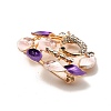 Alloy Rhinestone Brooches JEWB-P013-25G-3