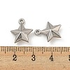 Non-Tarnish 304 Stainless Steel Charms STAS-I307-551P-3