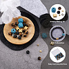 Crafans DIY Men's Gemstone Bracelet with Cross Making Kits DIY-CF0001-21-3