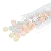 30Pcs Flocky Acrylic Beads MACR-FS0001-07-2