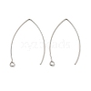 Non-Tarnish 316 Surgical Stainless Steel Earring Hooks STAS-P336-07A-P-1