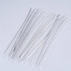 Tarnish Resistant 304 Stainless Steel Flat Head Pins STAS-F145-07P-0.6x45mm-1