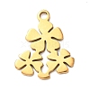 304 Stainless Steel Pendants STAS-Z204-01G-05-1