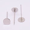 Iron Flat Round Head Nails AJEW-WH0126-11P-03-1