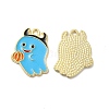 Alloy Enamel Pendants ENAM-J650-10G-05-1