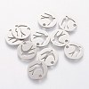 Non-Tarnish 201 Stainless Steel Charms STAS-Q201-T189-1