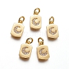 Brass Charms X-KK-I656-22G-1