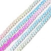 Transparent Gradient Color Glass Beads Strands LS-GLAA-H021-01A-19-2