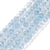 Natural Aquamarine Beads Strands G-E194-16-1