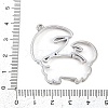 Zinc Alloy Open Back Bezel Pendants PALLOY-D580-05P-J-3