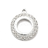 Alloy Rhinestone Pendants ALRI-C007-53P-2