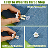 6Pcs Alloy Cufflinks FIND-PH0038-34C-3