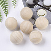 Natural Wooden Round Ball LS-WOOD-T014-40mm-5