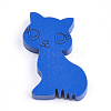 Kitten Natural Wood Beads WOOD-T012-03-2