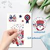 8 Sheets 8 Styles PVC Waterproof Wall Stickers DIY-WH0345-198-3