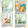 Self-Adhesive Electrostatic PVC Window Sticker DIY-WH0457-002-3