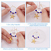 24Pcs 6 Styles Alloy Wine Glass Charms AJEW-GO00014-3