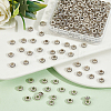 DICOSMETIC Donut Tibetan Style Alloy Spacer Beads TIBEB-DC0001-01-5