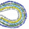1 Strand Handmade Millefiori Glass Beads Strands LAMP-YW0004-16A-2