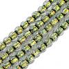 Handmade Foil Lampwork Beads Strands FOIL-K003-06A-11-1